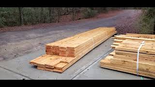 How To Build A House - Handling A Lumber Delivery Pt. 2
