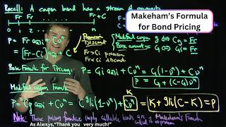Base Amount And Makehams Formulae For Bond Pricing