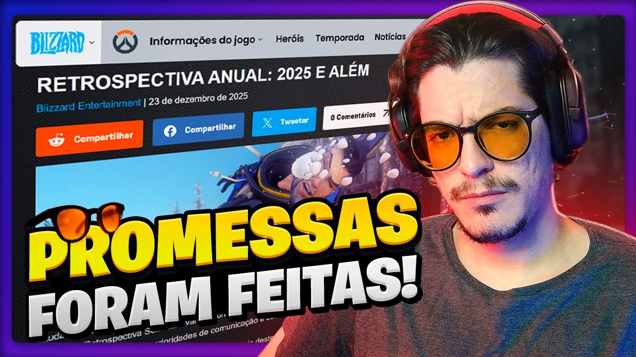 Uma Carta da Blizzard Para 2026: O Que Esperar pro Overwatch?