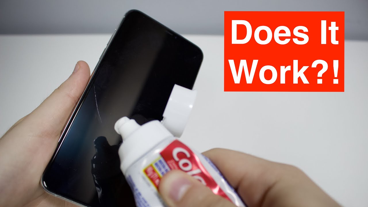 Will Toothpaste Remove iPhone Scratches?? 