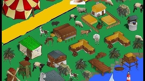 Drawing a Village using Tux Paint.- Pranit Narayan