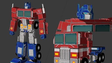 Transformation Optimus Prime - Robosen | Animation Test