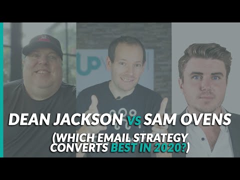 [Case Study] Dean Jackson vs Sam Ovens (which email strategy converts best in 2020?)