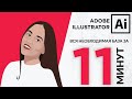 Adobe Illustrator Базовый Курс | Вся Необходимая База За 11 Минут | Графическая Иллюстрация - Урок 1