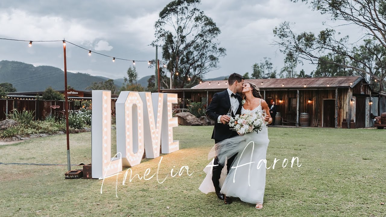 Amelia + Aaron // @Adam’s Peak Country Wedding // Hunter Valley Wedding Videography // MK PIXELS