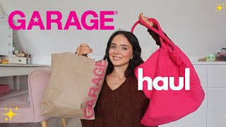 GARAGE clothing haul WORTH 500