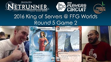 Netrunner - Andromeda vs. Palana - 2016 King of Servers - Round 5 Game 2