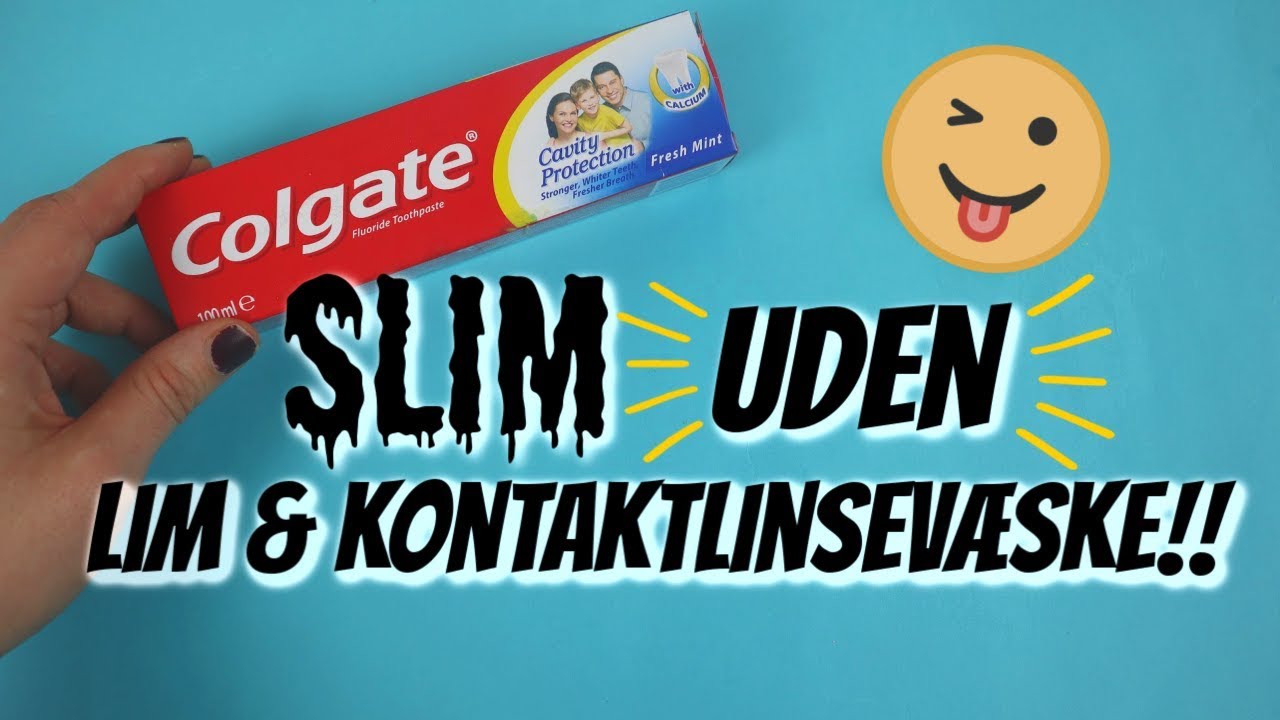 DIY slim uden lim og kontaklinsevæske YouTube