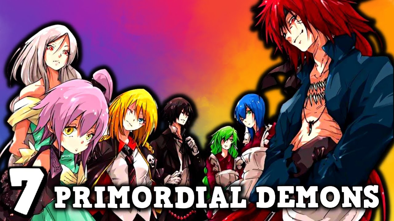 OS 7 DEMÔNIOS PRIMORDIAIS DE TENSEI SHITARA SLIME PROGENITORES - Refúgio  Invertido