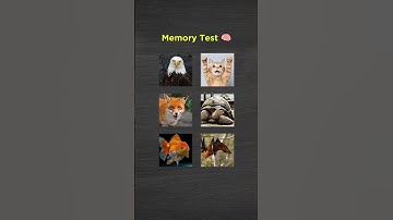 Only 1% can pass this Animal memory challenge! #shorts #quiz #quiztime #quizchallenge