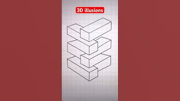 3D illusions #art #drawing #howtodraw #subscribe #trending #viral #ipad #illusion #3d #procreate