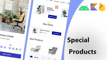 #16 Modern android ecommerce app | Special Products