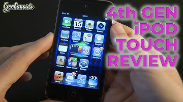 Apple iPod touch 4th Generation 2010 Review