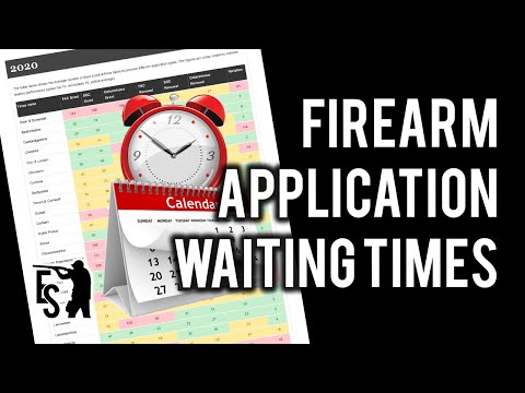 How Long Will Your Firearm or Shotgun Application Take?