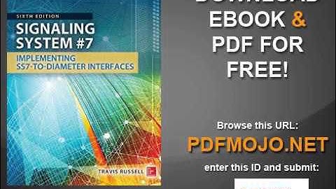 Signaling System #7, Sixth Edition