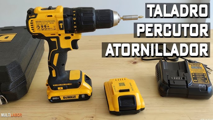 Kit Taladro Percutor Inalámbrico DEWALT 20V MÁX* DCD778D2 