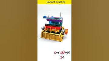 Impact Crusher #autocad #engineering #mechanic  #mechanism #solidworks #cad #3d