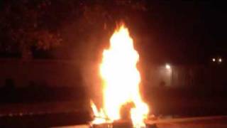 Christmas Tree Bonfire Pt 1