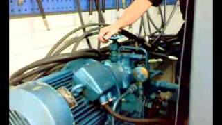 Pump cavitation sound