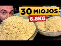 DESAFIO DOS 30 MIOJOS!!! [6.8 KG / 11.049 KCAL]