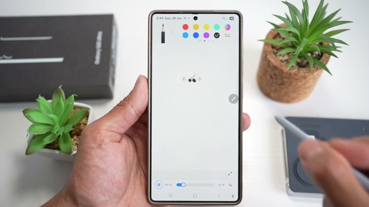 How to Learn How to Draw on S25 Ultra Using Live Draw PENUP 2025