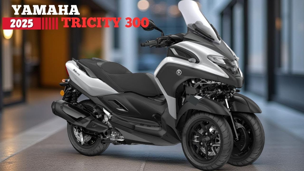 НОВЫЙ YAMAHA TRICITY 300 2025 ГОДА | Трёхколёсный мотоцикл с непревзойденным комфортом