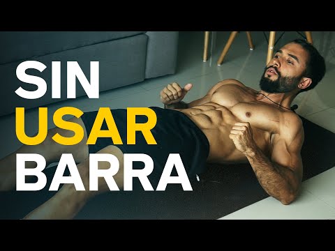 🔥 Entrena TODA la ESPALDA en casa con BARRA