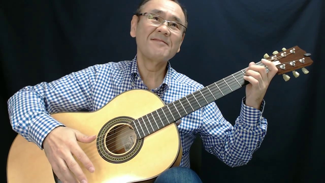 「神田川」をハイテクニックなソロギターで伴奏する