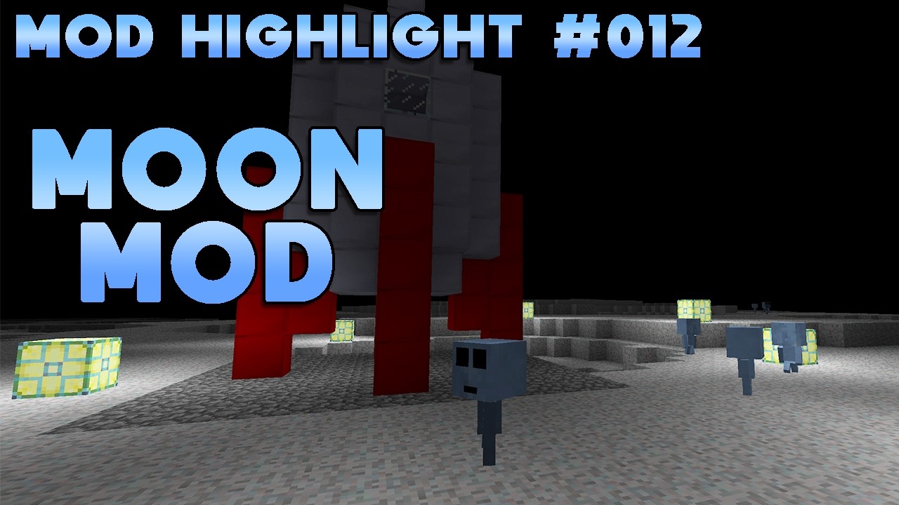 Project Moon Mod Minecraft Mod Highlight: The Moon Mod (Explore the Moon!) - YouTube