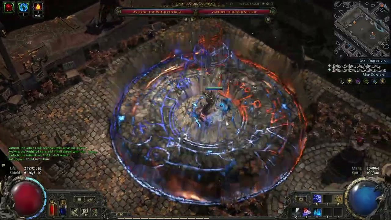 Path of Exile 2 0.4 - Spark CoC Comet Blood Mage T15 Derelict Mansion