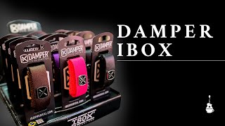 IBOX® DMMD Damper Fretwrap Cuerdas | Material: Cuero Tamaño: Medium Color: Silver video