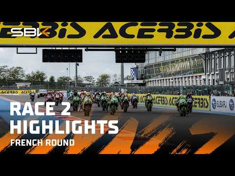HIGHLIGHTS from an exciting #WorldSPB Race 2 at Magny-Cours 🤩 | 2026 #FrenchWorldSBK 🇫🇷