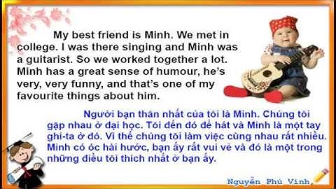 TIẾNG ANH LỚP 11   UNIT 1   FRIENDSHIP LISTENING   ENGLISH 11