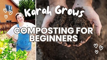 How to start composting at home: beginner friendly guide! Composting 101