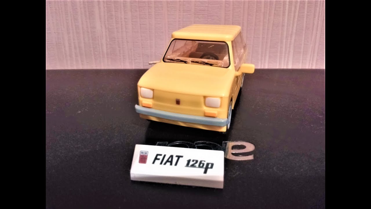 Fiat 126p Wielka Kolekcja Cobi Legendarne auta PRLu