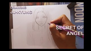 Drawing Ju Kyung SECRET OF ANGEL (WEBTOON)