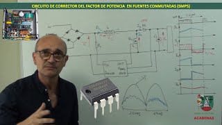 SMPS Como funciona circuito CFP (Corrector Factor Potencia) (Clase 103)