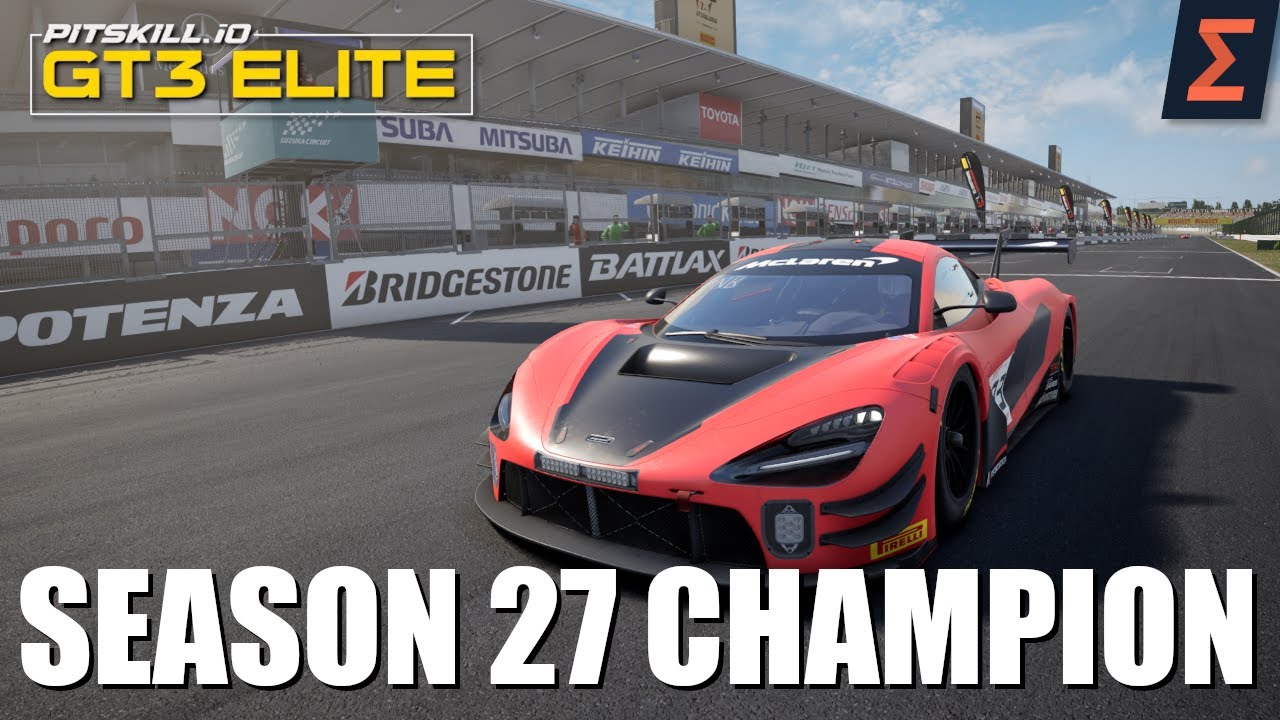 S27: GT3 Elite - Лучшие моменты выступления чемпиона Мануэля Бенца | PitSkill.io