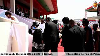 Funérailles  de SE Pierre Nkurunziza à Gitega