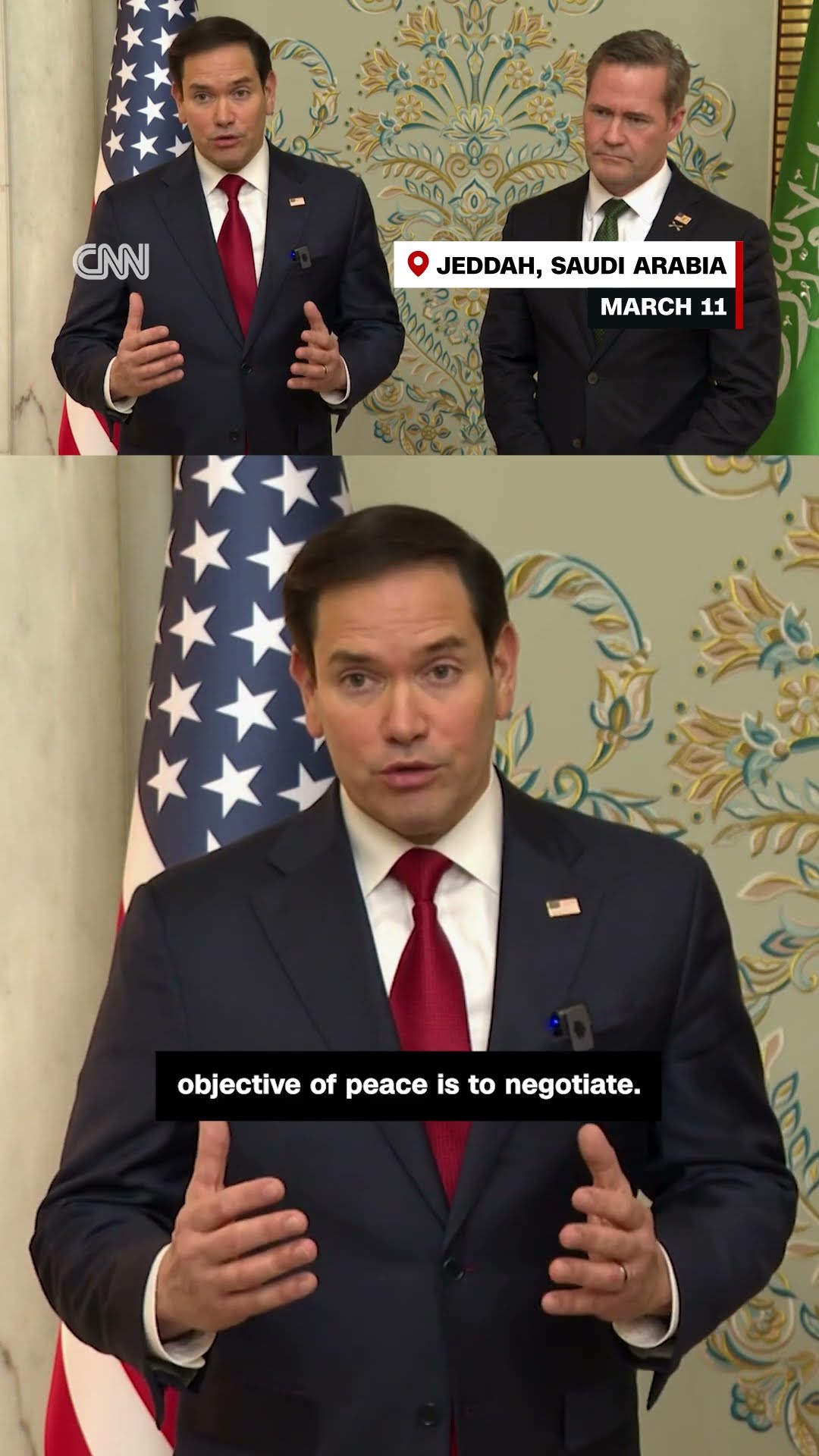 Rubio announces Ukraine’s acceptance of ceasefire proposal