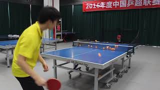 Smart table tennis machine for training,Email:ss_sports2@whqss.com