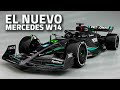 MERCEDES REVELA el W14 con una VERSIÓN EVOLUCIONADA de su FILOSOFÍA de 2022