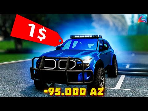 Видео: ВЫСТАВИЛ НОВУЮ *BMW XM Off-Road* за 95.000 AZ за 1$ на АУКЦИОН // Arizona RP [SAMP]
