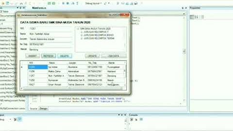 PROGRAM C# DATA BASE MYSQL | PEMROGRAMAN LANJUT
