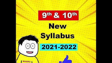 Class 10 Syllabus 2021-2022 | Class 9 Syllabus 2021-2022 | Latest Syllabus of Class 9 & 10 #shorts