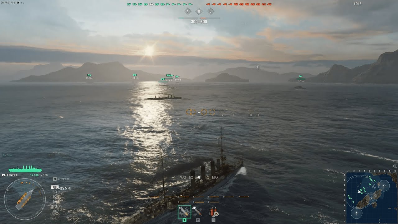 World of Warships: Gameplay (No Commentary)