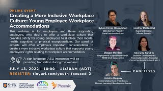 Creating a More Inclusive Workplace Culture: Young Employee Workplace Accommodations