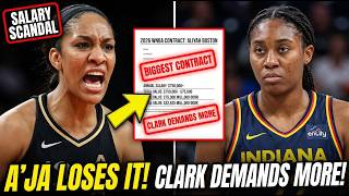 A’ja Wilson LOSES IT After Aliyah Boston’s BIGGEST Contract Now Forces Caitlin Clark To DEMAND More!