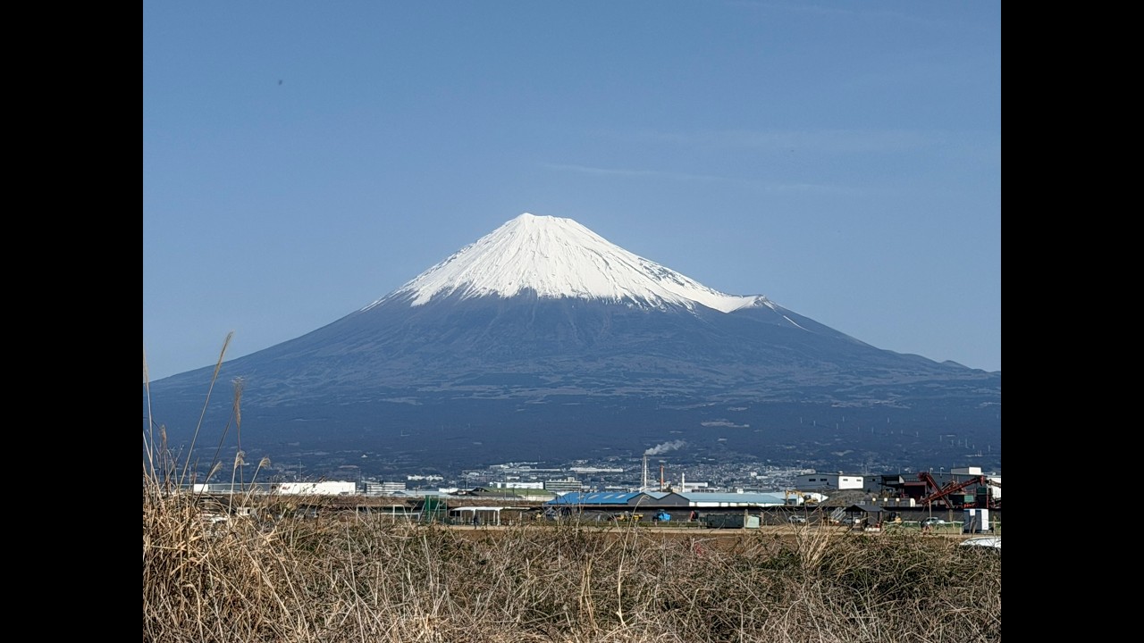 2026.3.1 富士山がきれいでしたので空撮してみました。