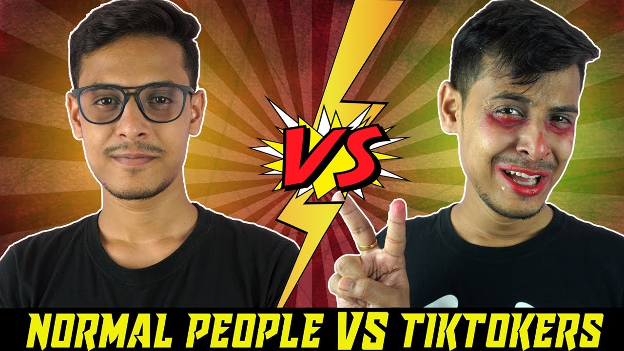 Normal People VS Tiktokers  The Bong Guy